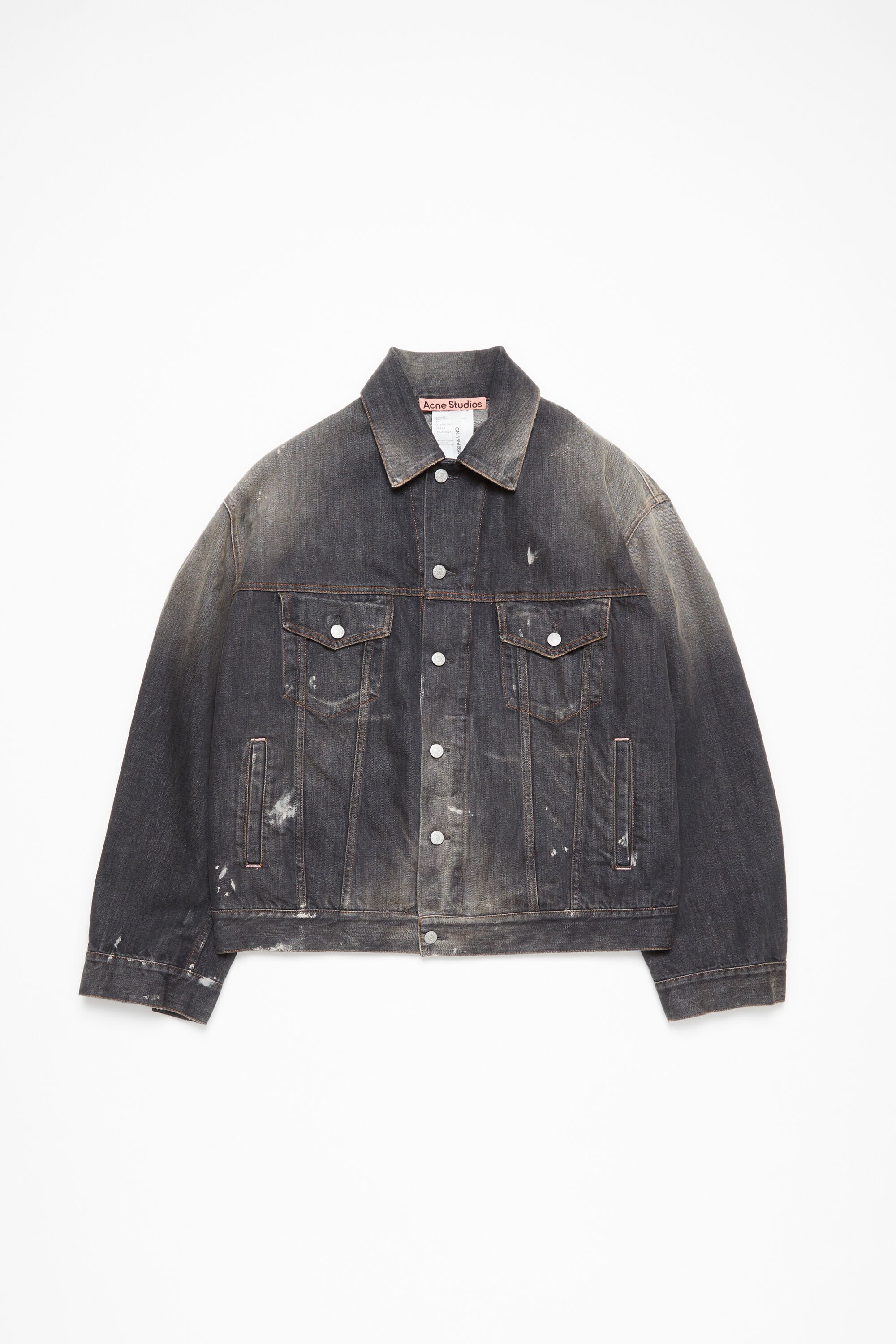 Acne Studios - デニムジャケット - オーバーサイズフィット - ブラック