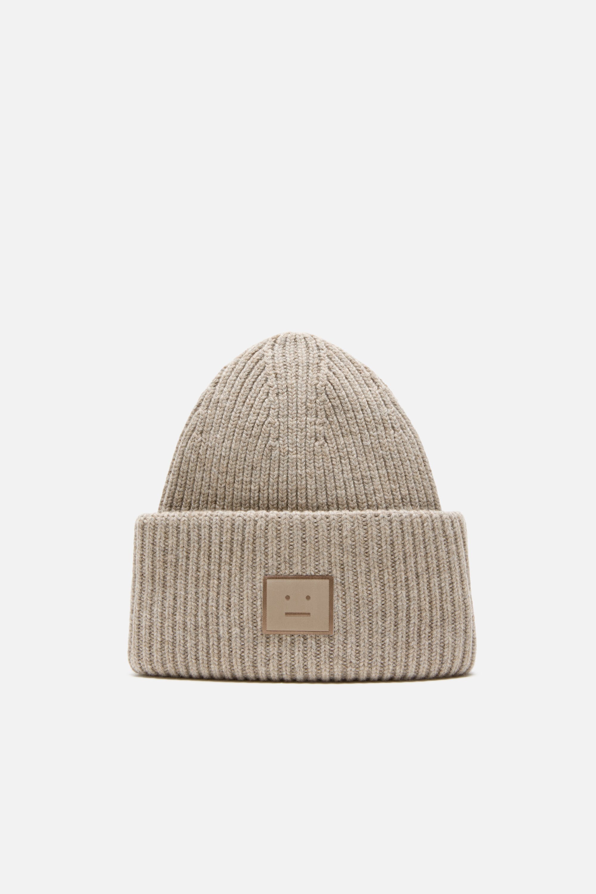 Acne Studios - ラージFaceロゴビーニー - ダスティブルー