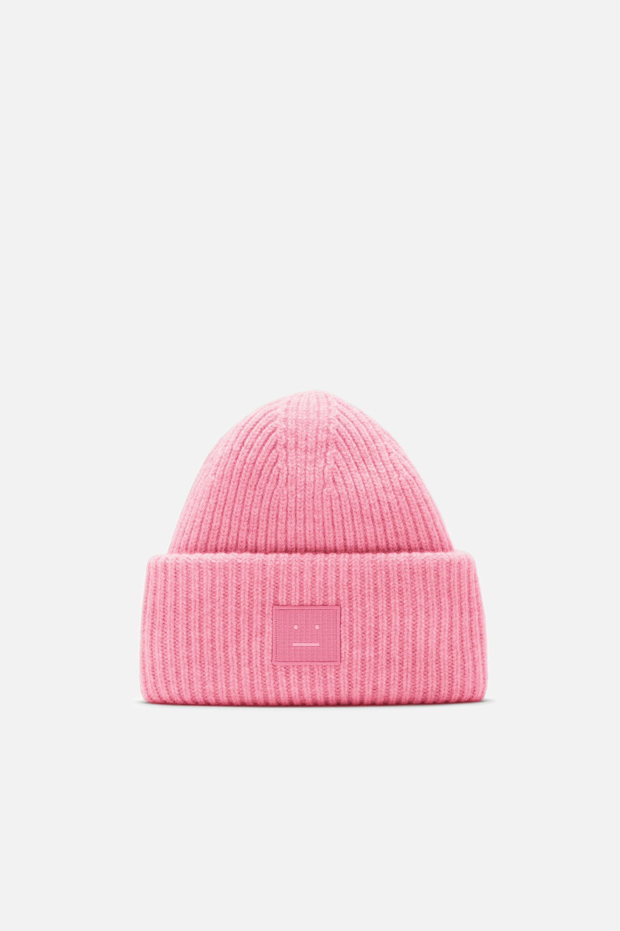 Acne Studios - ラージFaceロゴビーニー - バブルピンク