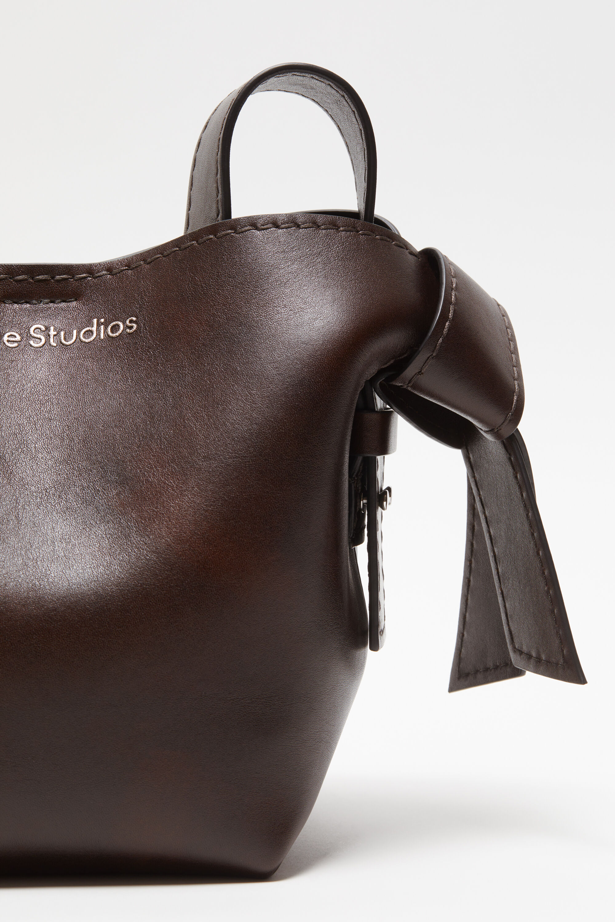 Acne Studios - Musubi mini shoulder bag - Dark brown