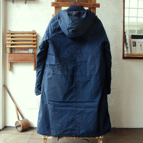 Johnbull 真冬も暖かいインディゴ染めのモッズコート（AH951） - blog