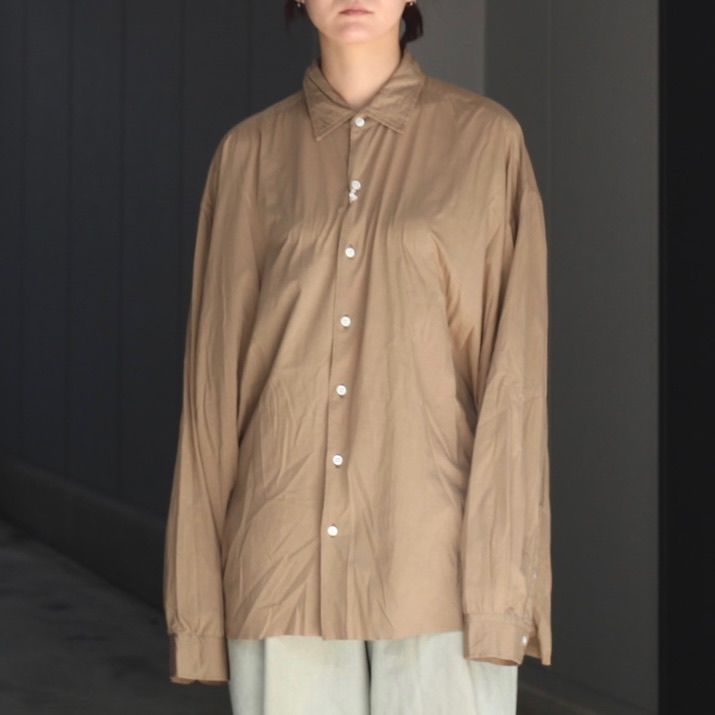 KANEMASA PHIL. - 【残り一点】46G Artisan Shirt | ACRMTSM ONLINE STORE