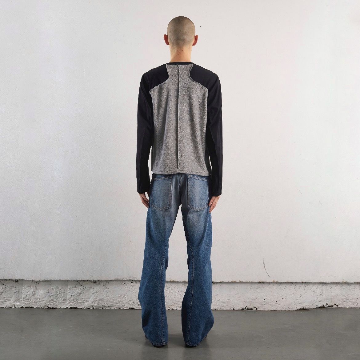 NVRFRGT - 【残りわずか】Terry Panelled Raglan Sleeve T-shirt