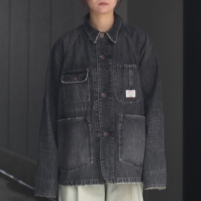 DAIRIKU - 【残り一点】Vintage Wash D-Sleeve Cover All | ACRMTSM