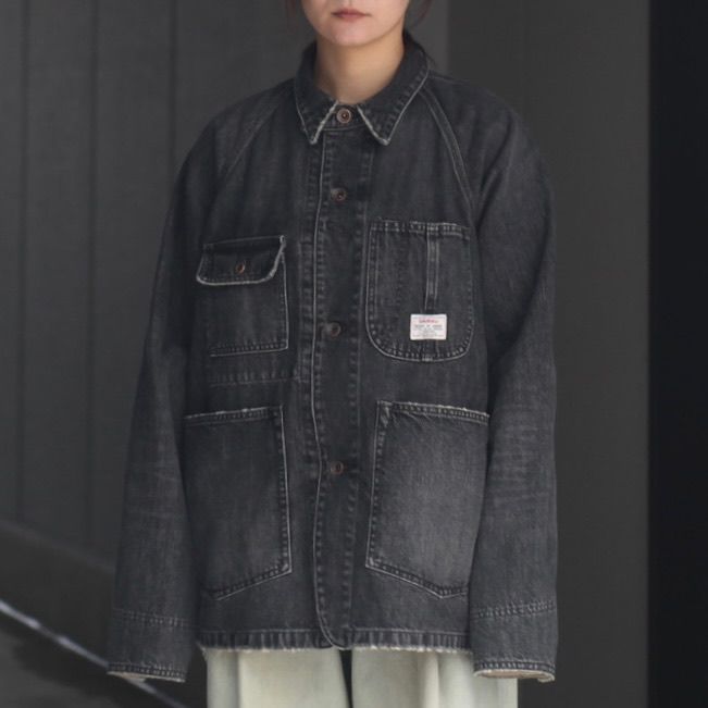 DAIRIKU - 【残り一点】Vintage Wash D-Sleeve Cover All | ACRMTSM