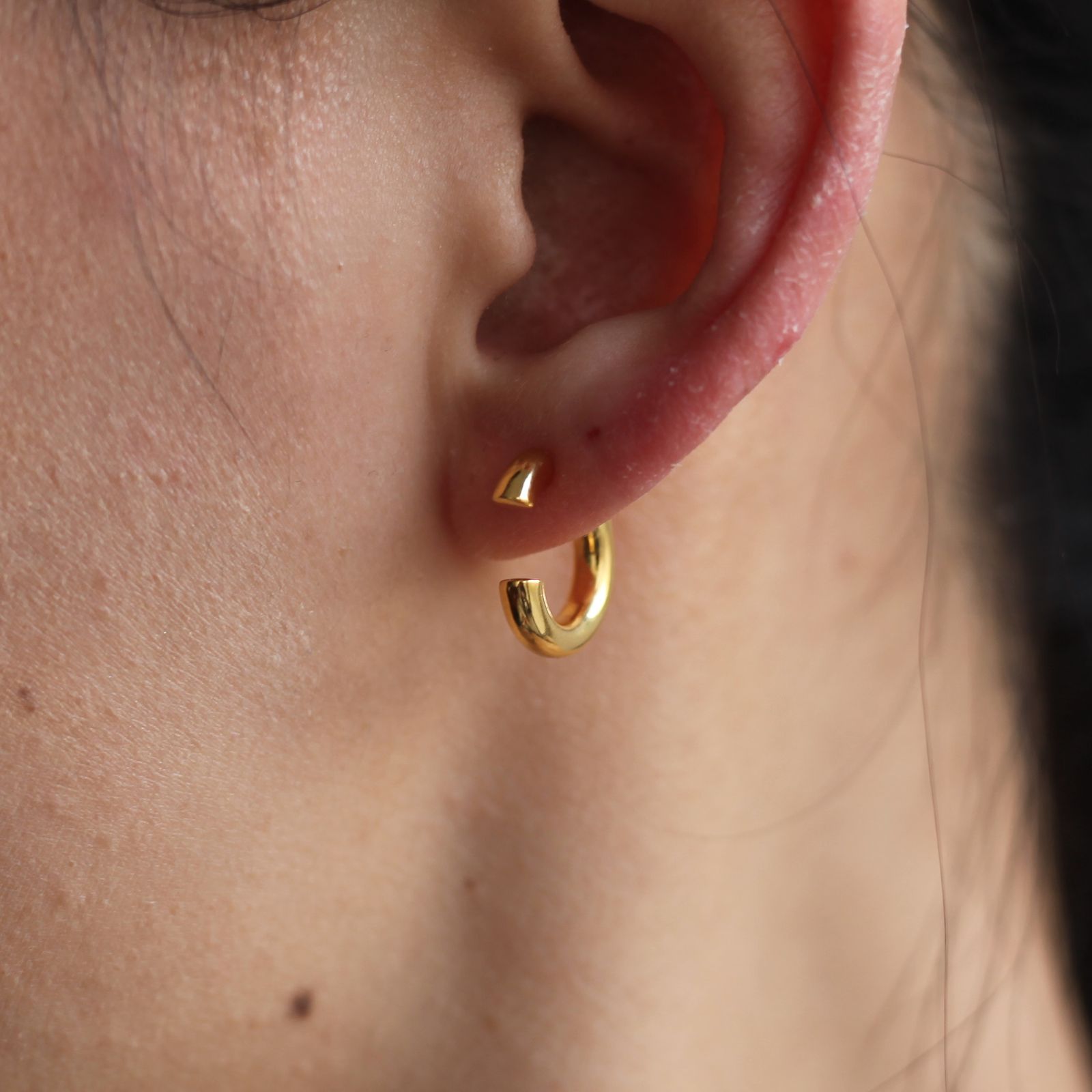 MARIA BLACK - 【残り一点】Disrupted 14 Earring(GOLD) | ACRMTSM