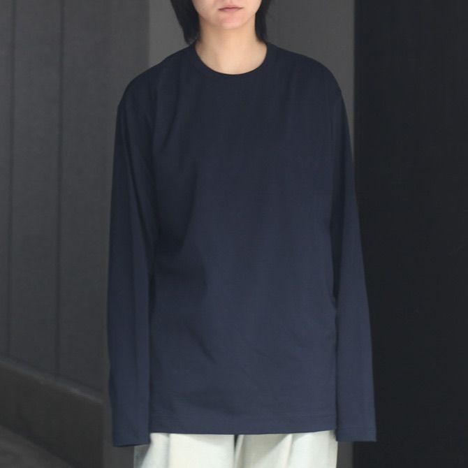 ATON - 【残り一点】Dry Cotton Jersey Long Sleeve T-shirt | ACRMTSM