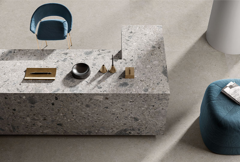 チェポ ディ グレ ブラック (グリップ)｜タイルの通販｜アドヴァングループ