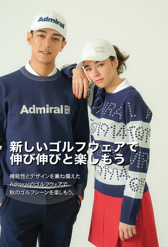 Admiral テニスウェア Mサイズ グレー・チェック柄 Admiral チェック柄