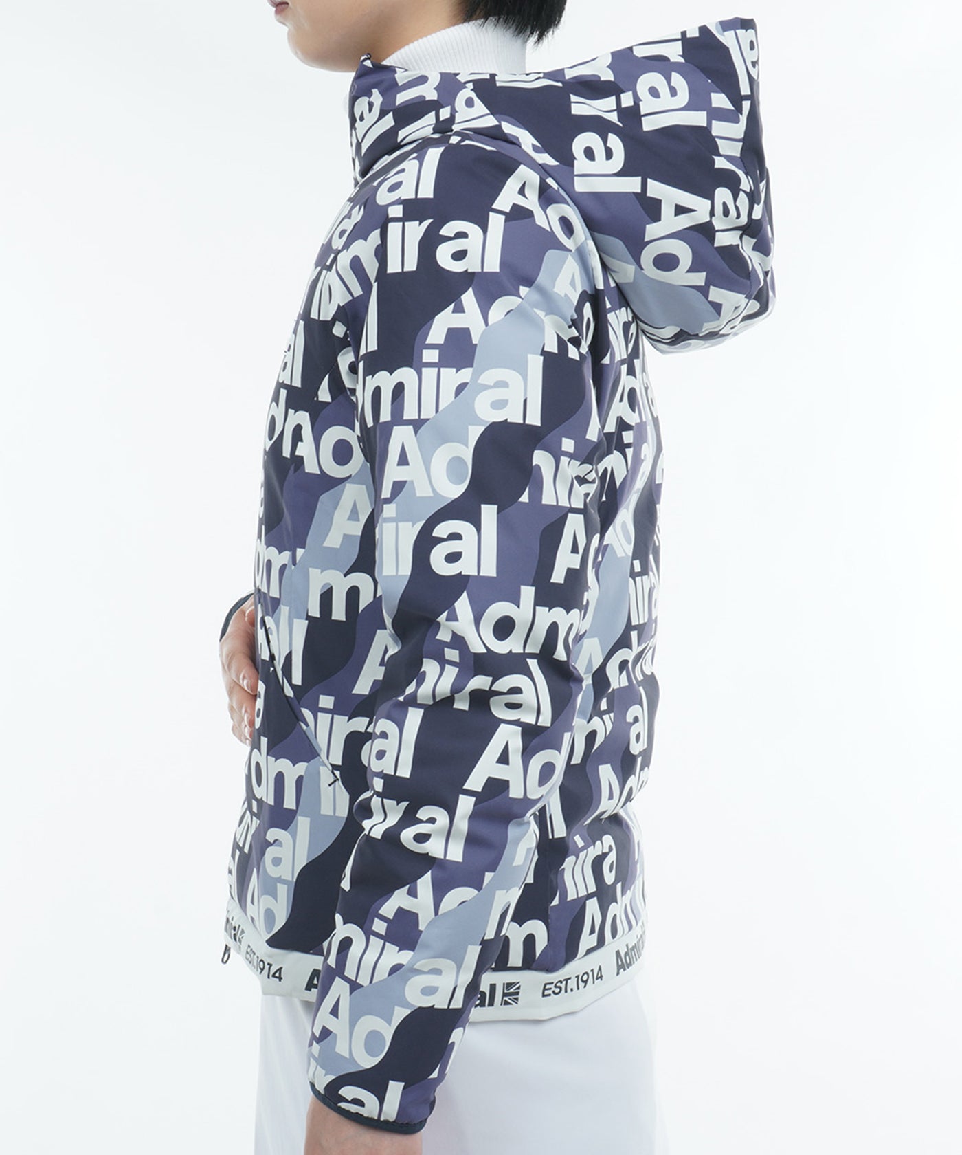 ボトムロゴ 軽量パデッド フーデッドジャケットADLA376 – ADMIRAL