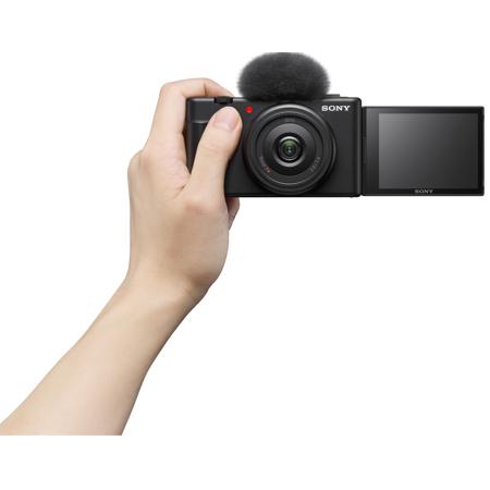 USED Sony ZV-1F Vlogging Camera, Black - Adorama