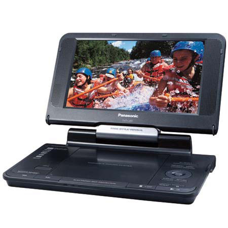 Panasonic ポータブル DVDプレーヤー DVD-LS83-K 概要 ポータブルDVD