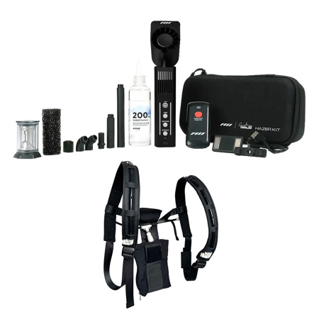 PMI SmokeNINJA Pro Wireless Handheld Mini Smoke Machine Hazer Kit