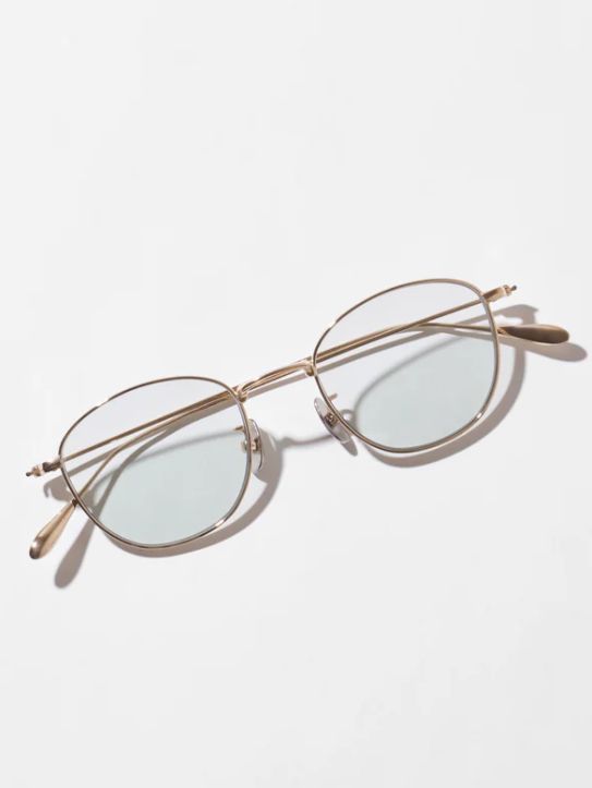 NOCHINO OPTICAL - KOUGETSU（キョウゲツ） #4. CHAMPAGNE GOLD × GREY