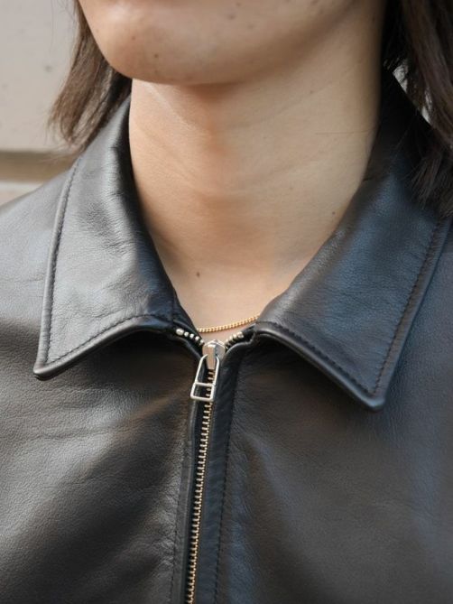 UNIVERSAL PRODUCTS - 【26SS】レザードリズラーブルゾン - LEATHER