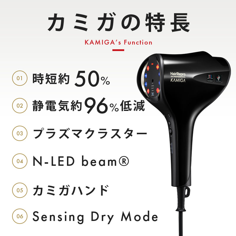 月々二千円～のお支払いで高機能ドライヤーをお届け！優れた速乾性に