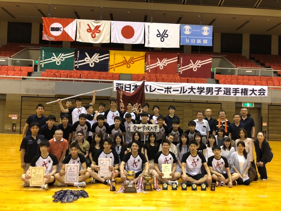 バレーボール部（男子）】第45回西日本バレーボール大学男女選手権