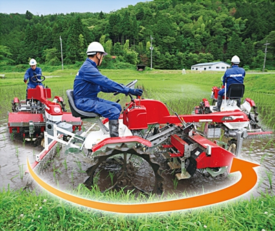 水田駆動除草機シリーズ | みのる産業株式会社 agri-style.com