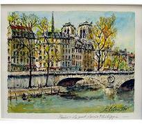 ☆ピエール カンビエ（PIERRE CAMBIER）☆リトグラフ・リトグラフ