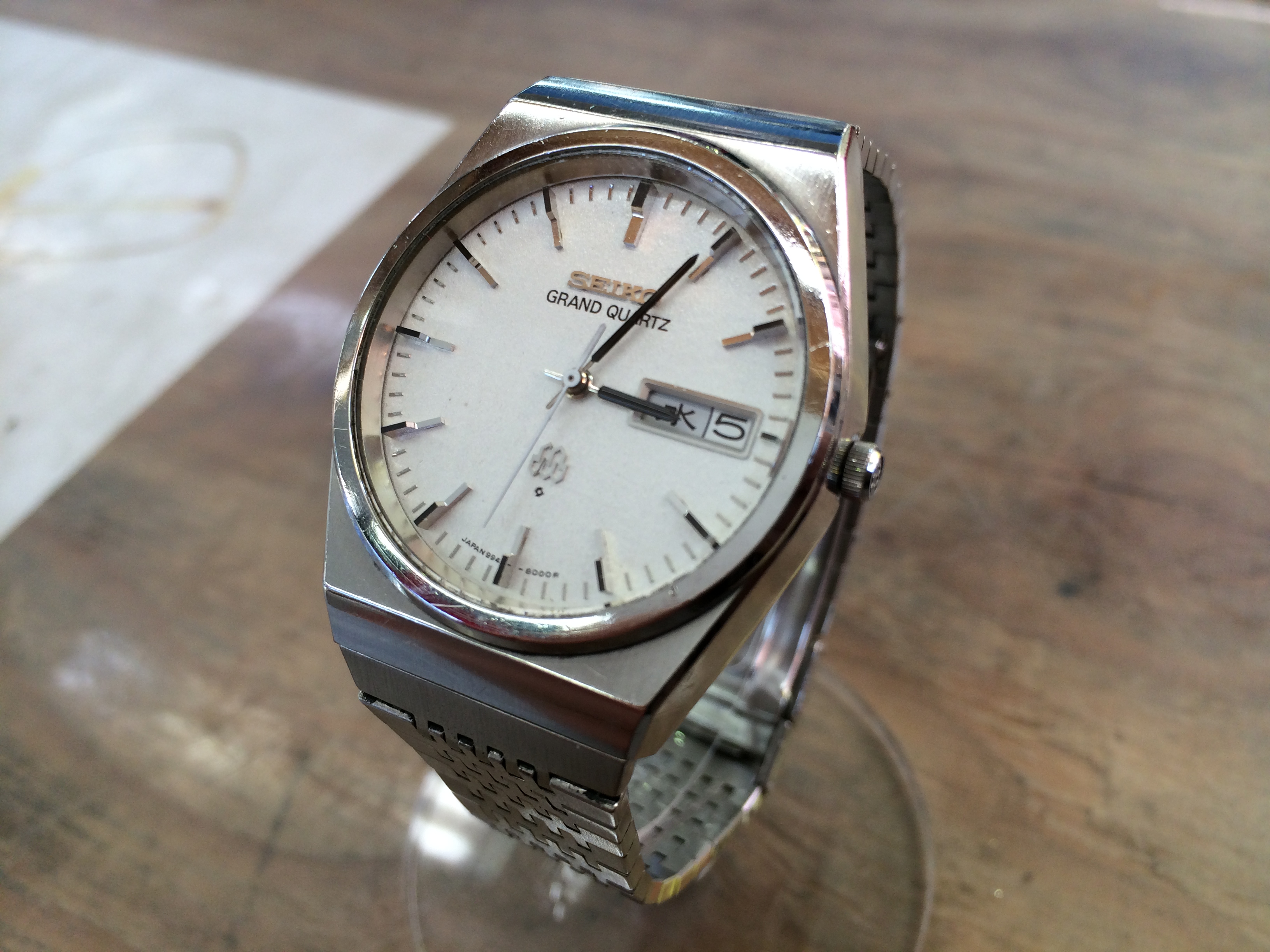 SEIKOセイコー グランドクオーツ オートマチック 9943-8000買取致し