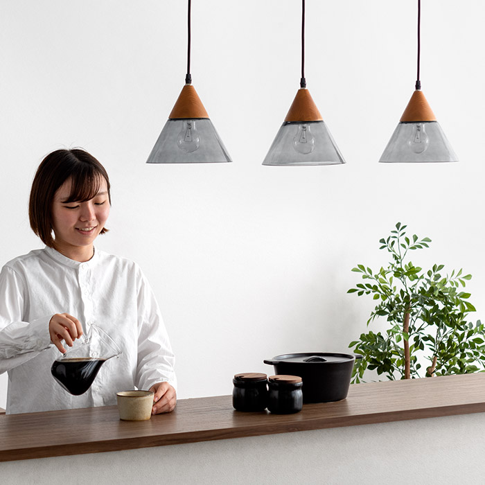 北欧ペンダントライト GiGi little 〔ジジ リトル〕ガラスタイプ