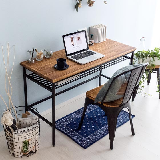 ヴィンテージウッドデスク Lewis(ルイス) | 家具・インテリア通販