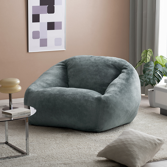 1人掛け クッションソファ 極厚まんまる座面 フロアソファ Mia | 家具