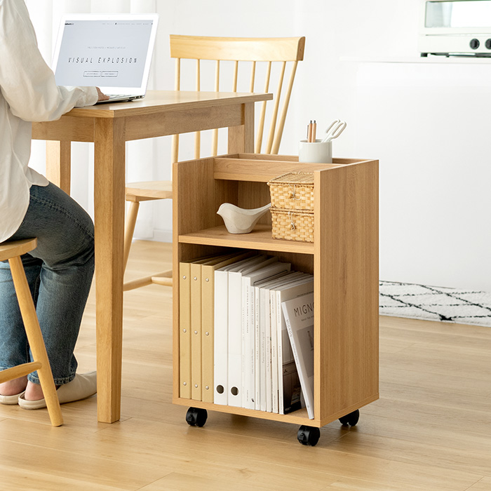 デスクワゴン Lezele(ルゼル) オープンラックタイプ | 家具