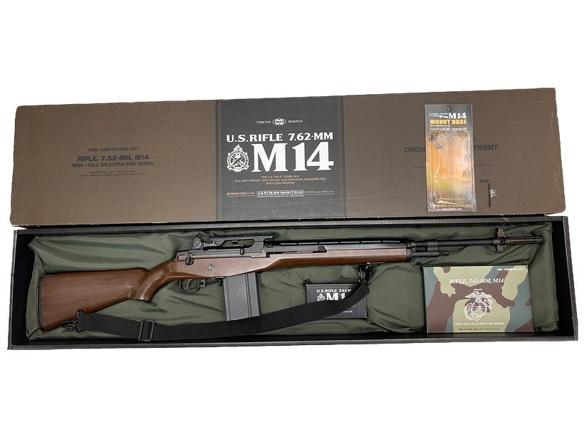 東京マルイ] U.S.ライフル M14 ウッドタイプストックver. 電動ガン
