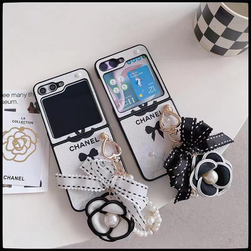 Chanel シャネルgalaxy zflip4 5ケースブランドgalaxy zfold5 4 3 2