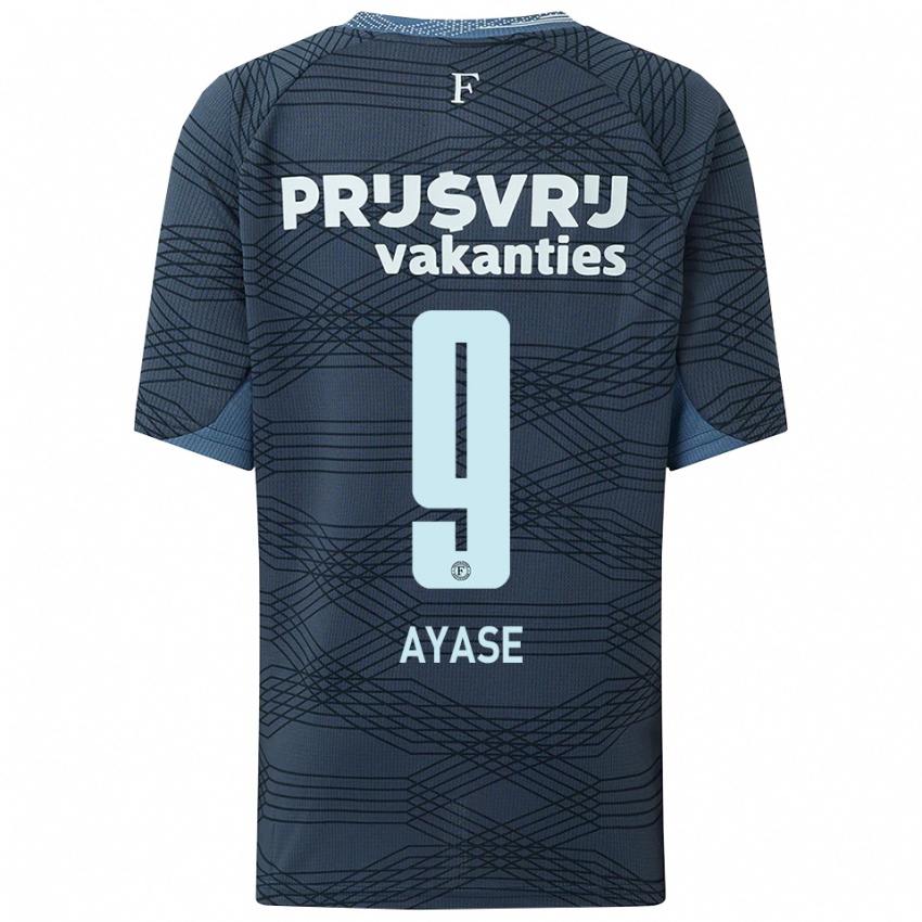 キッズ上田綺世#9ブラック グレーアウェイシャツ2025/26ジャージー