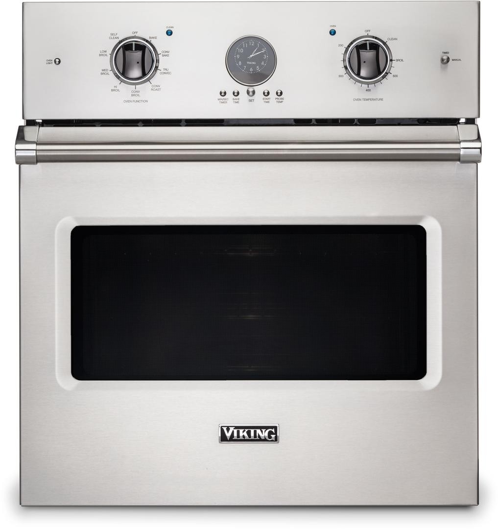 Viking VSOE527SS 27 Inch Built-In Single Electric Wall Oven with