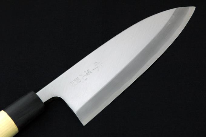 別打 出刃包丁 五寸半 霞 水牛朴丸型柄 【O757】 | 竹晃 | 包丁-アキバ流通