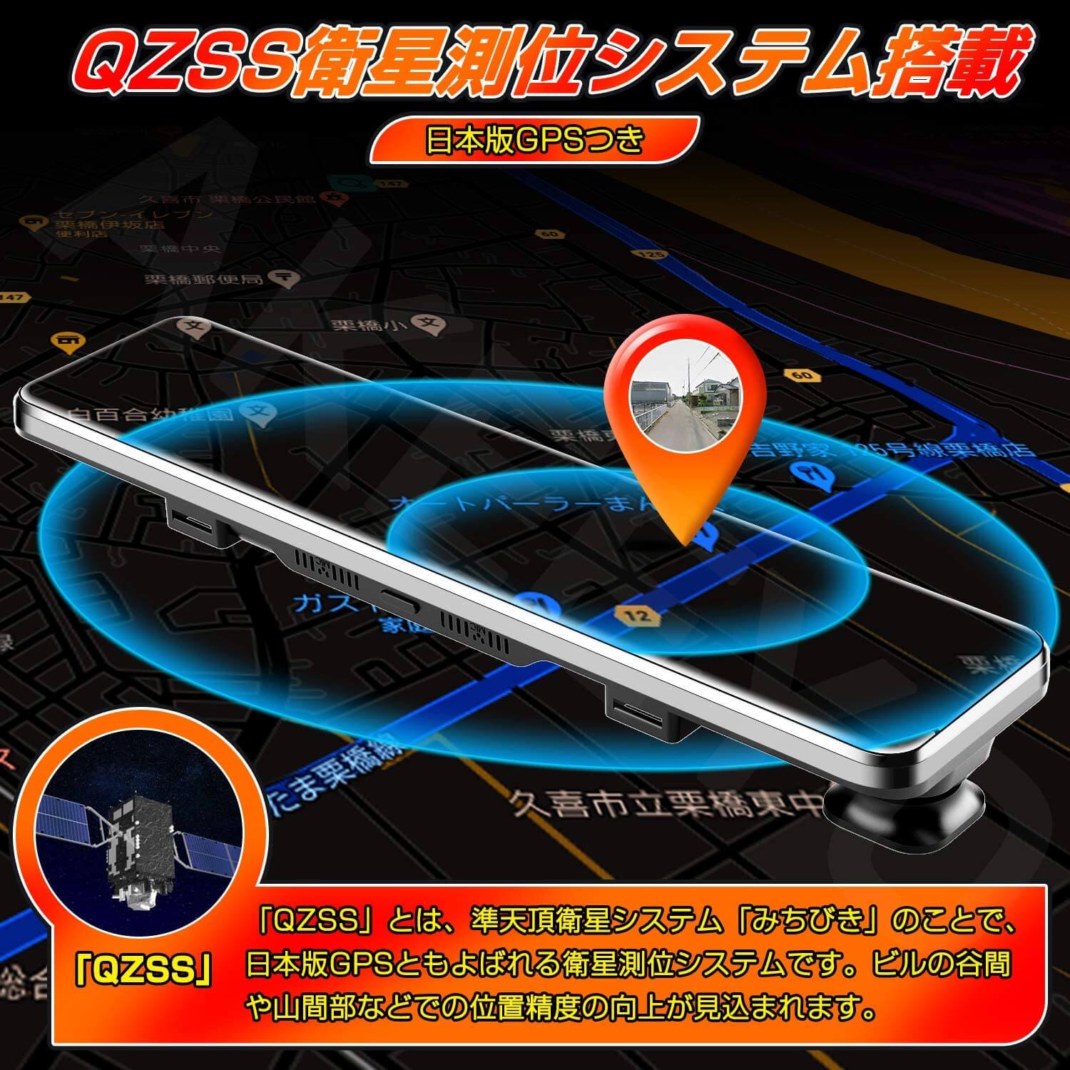 60FPS 高フレームレート 想像を超えた滑らかさ ドライブレコーダー