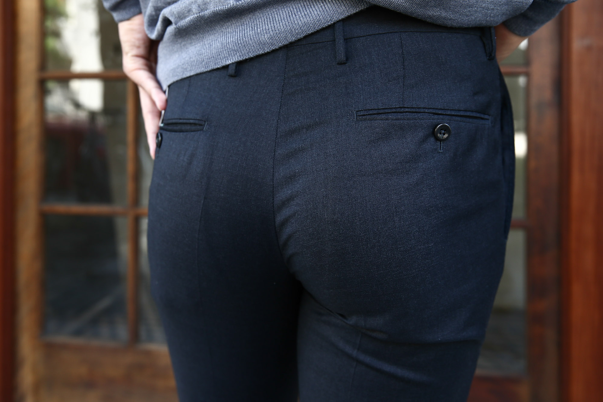 INCOTEX(インコテックス) N35 SLIM FIT スーパー100s ウールンツイル