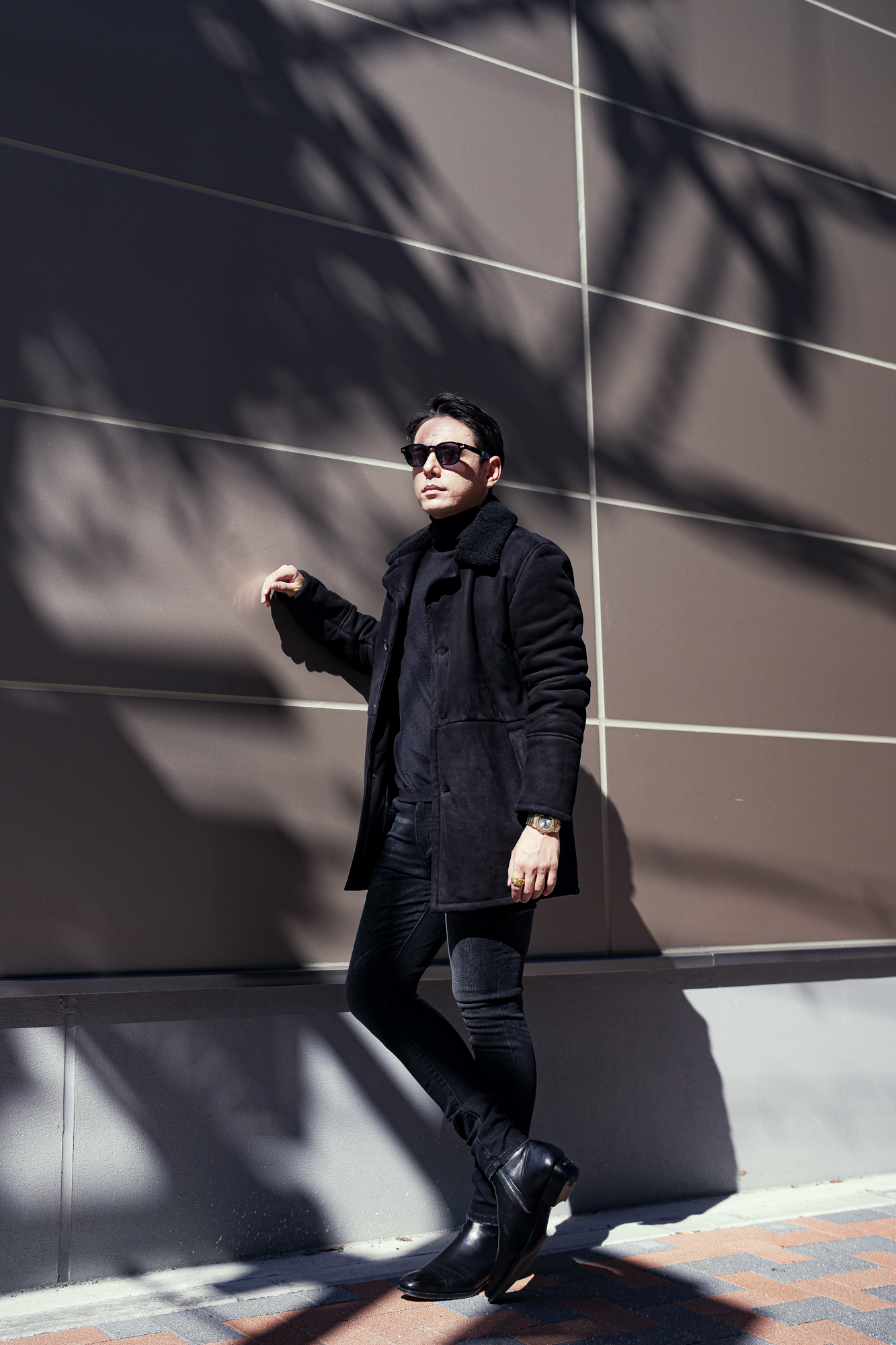 ISAIA (イザイア) PORTOFINO Mouton Coat (ポルトフィーノ ムートン