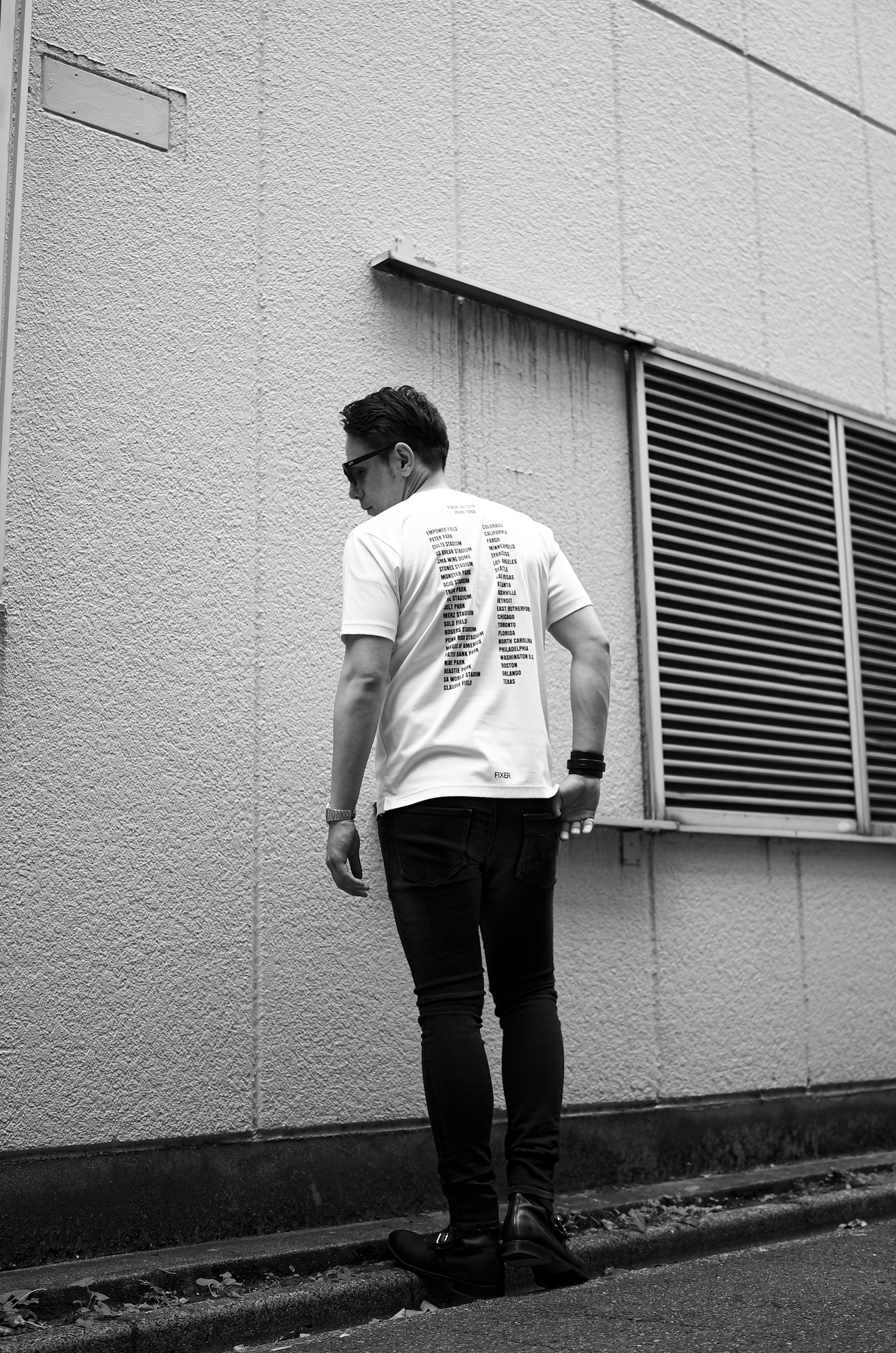 FIXER (フィクサー) FTS-11 FIXER US TOUR 1988-1989 ツアー Tシャツ
