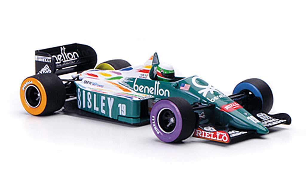 ベネトン B186 G.ベルガー 1986 1/18 MINICHAMPS Benetton B186 1986