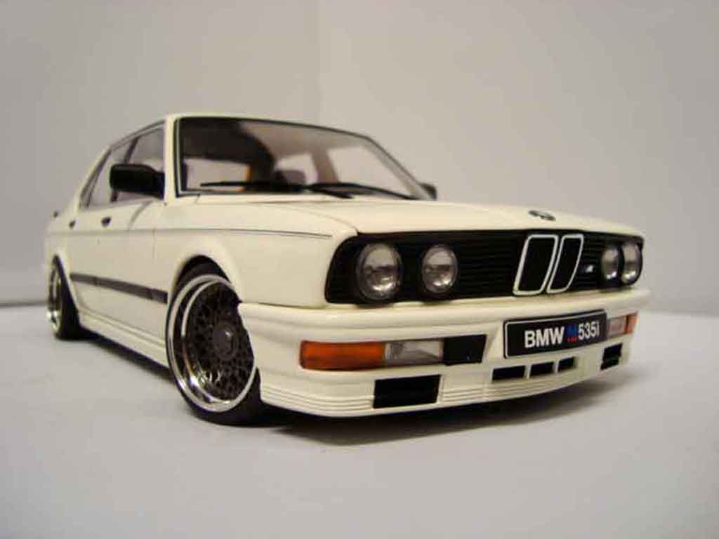 Diecast model cars Bmw 535 M 1/18 Autoart M i 1985 jantes bbs