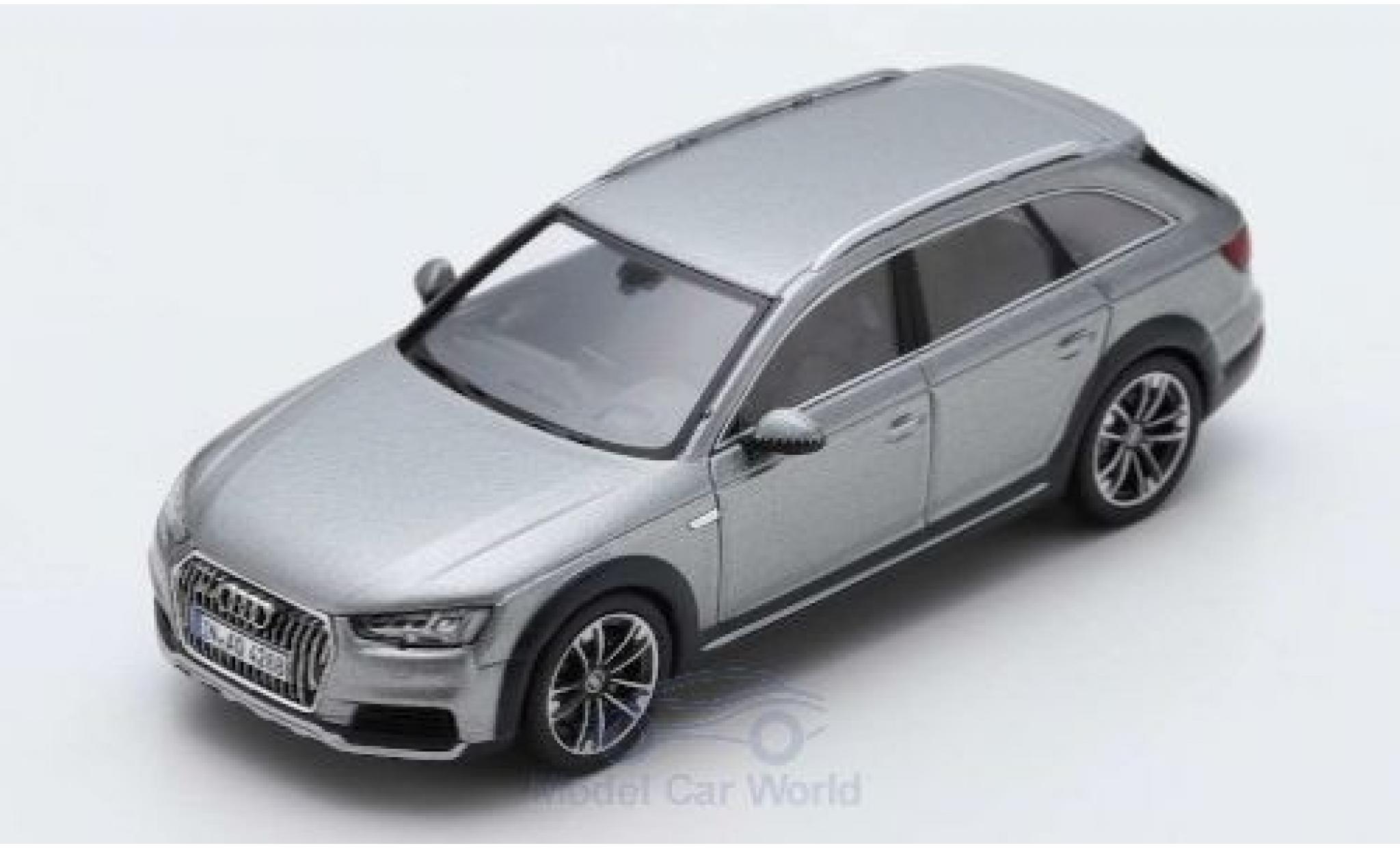 Diecast model cars Audi A4 1/43 Spark allroad quattro grey 2016