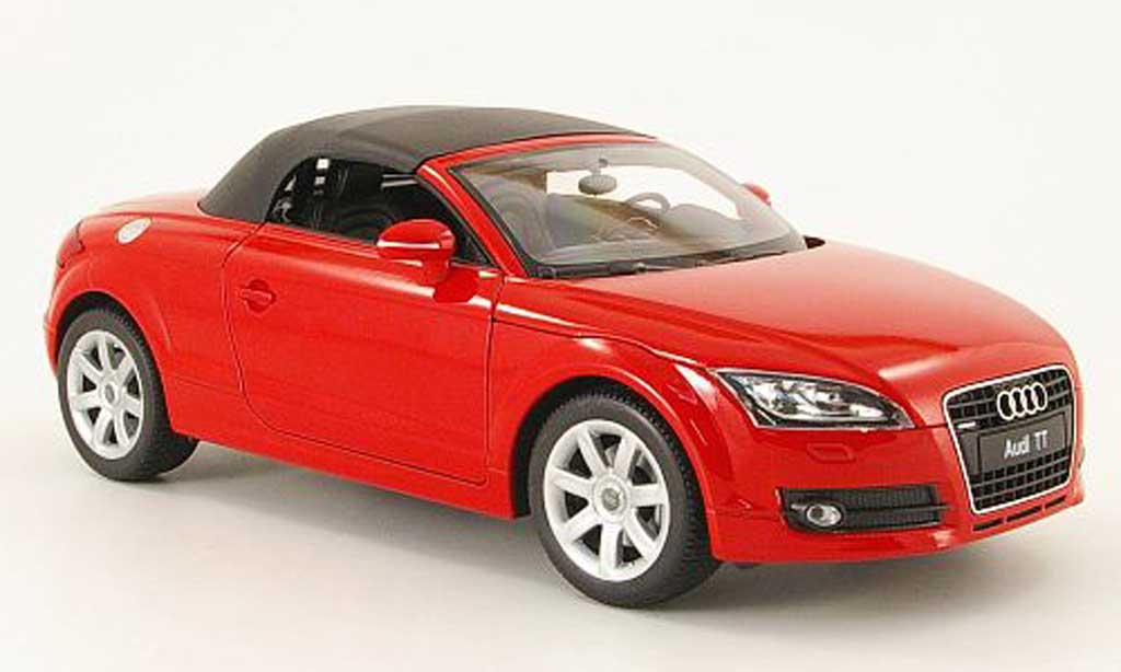 Diecast model cars Audi TT coupe 1/18 Minichamps coupe red 2006