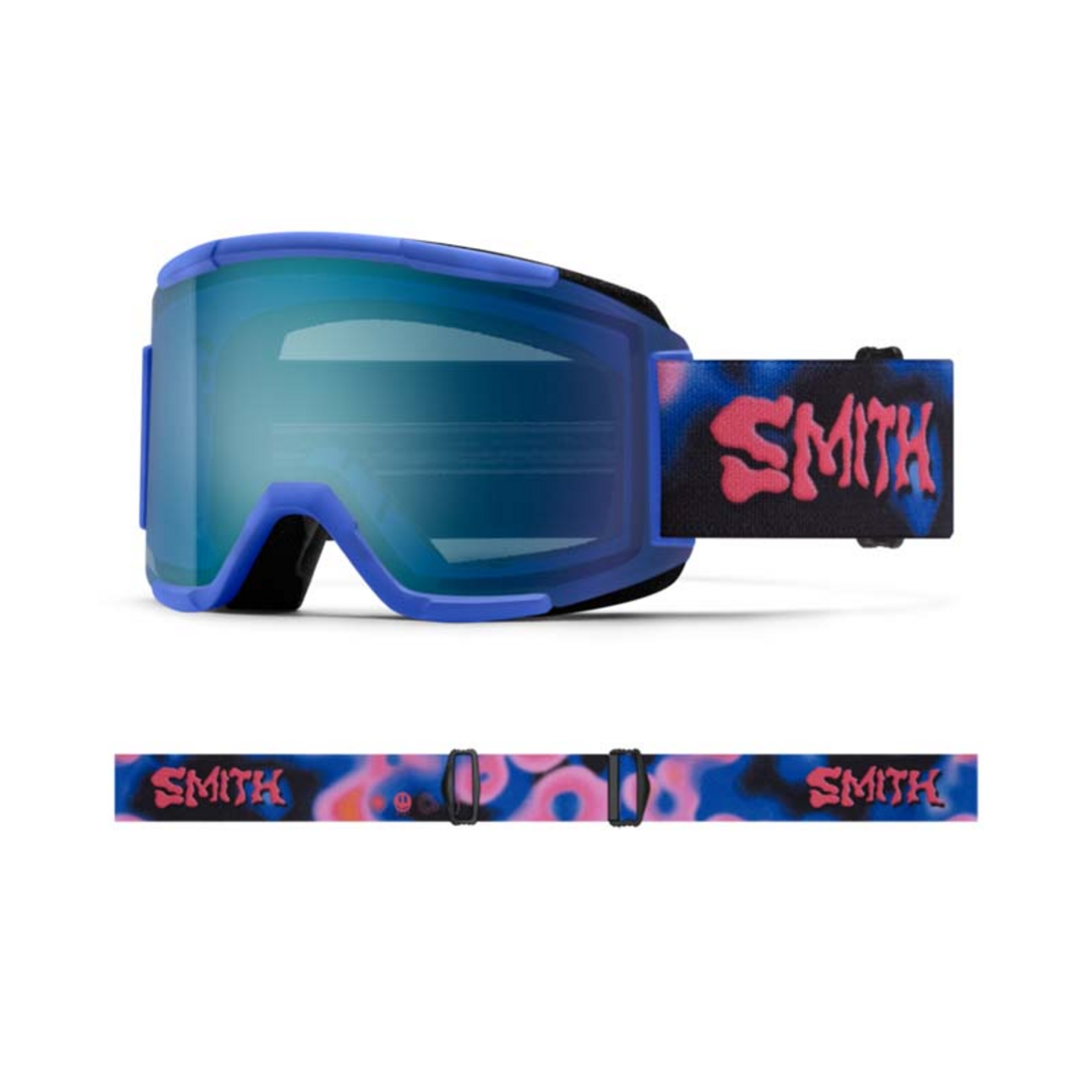 Smith Squad Goggle - Supernova Vibes/ChromaPop Everyday Blue