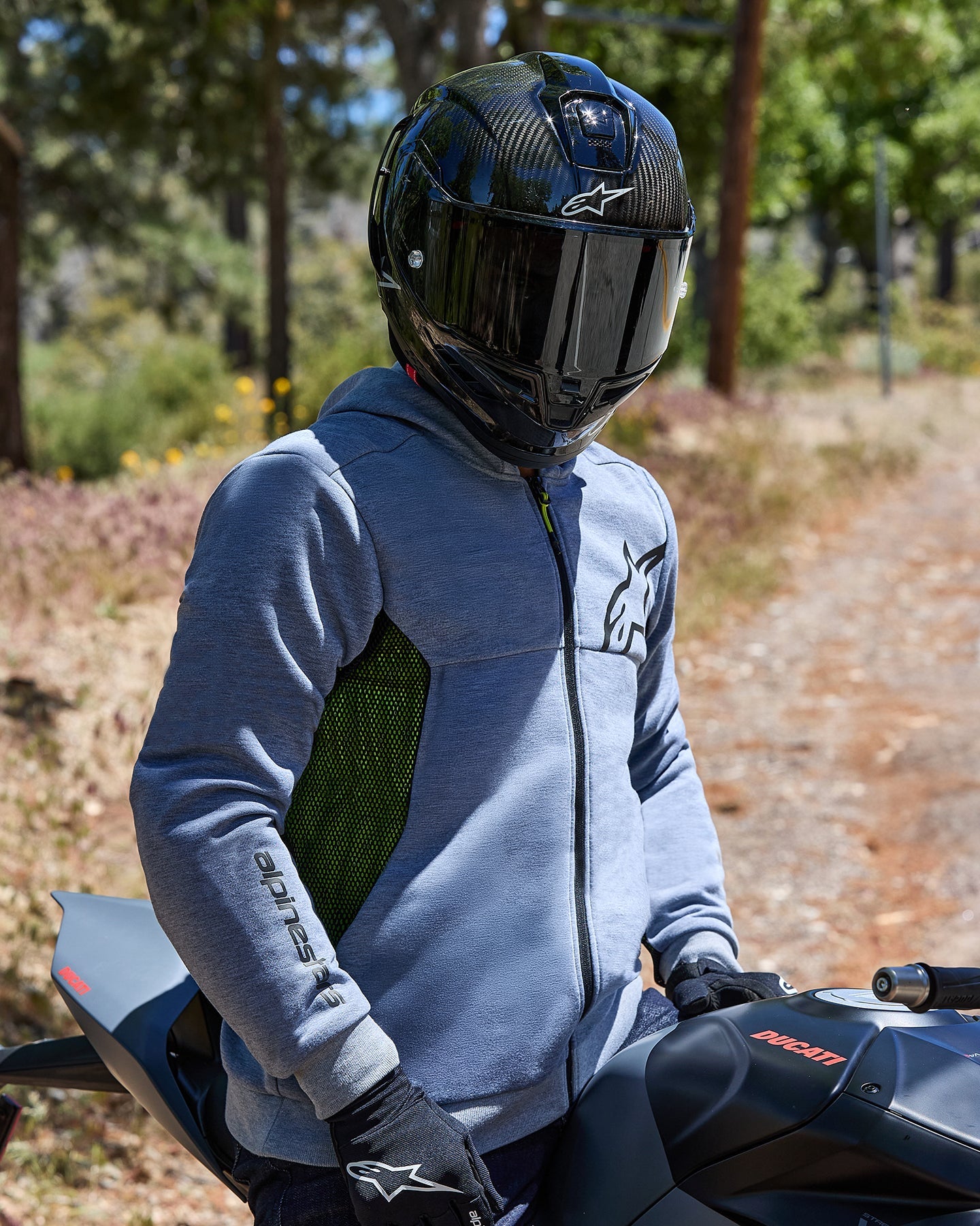 Chrome Air Sport Hoodie - Motorcycle Hoodies | Alpinestars®