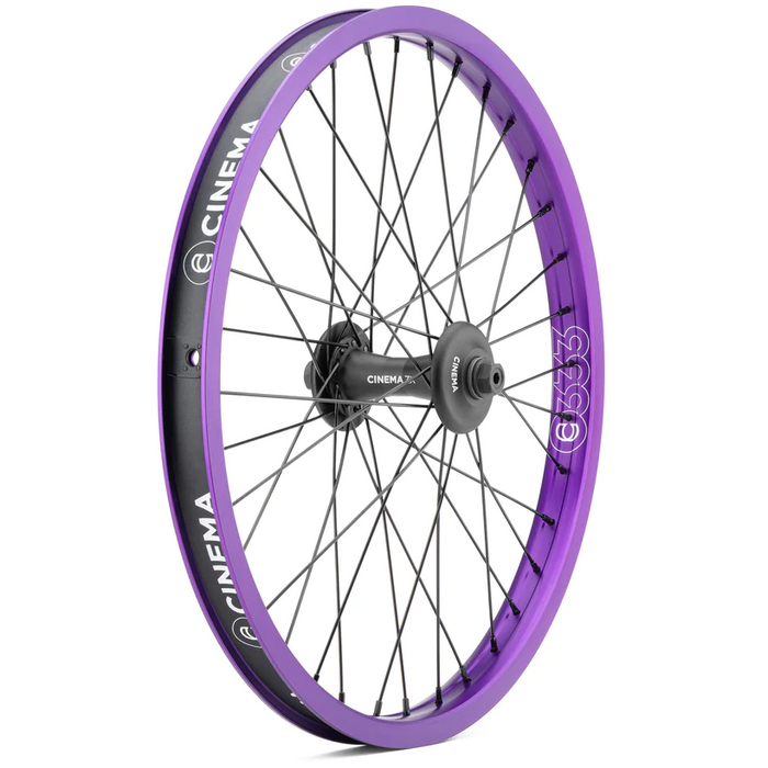 Cinema ZX V2 front BMX Wheel at Albe's BMX Bike Shop Online