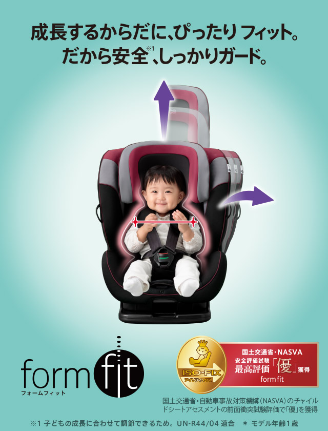 アップリカ フォームフィット ISOFIXジュニアシート（1