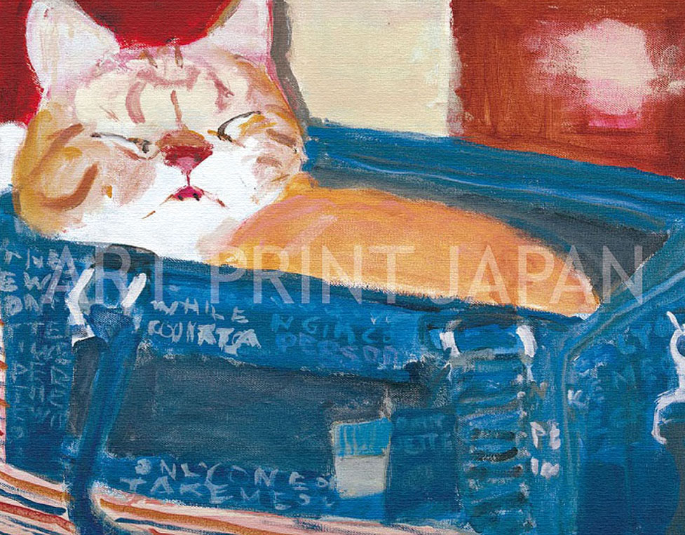 久下貴史 絵画 (版画/キャンバスジクレー) かわいそうに！シゲオが赤鼻