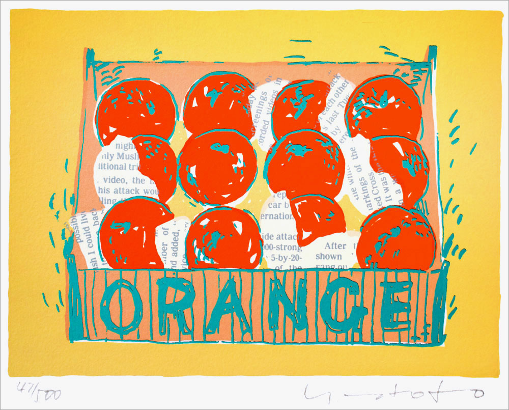 松本ヨウコ 絵画(版画/シルクスクリーン) 南南西の風 148|アート