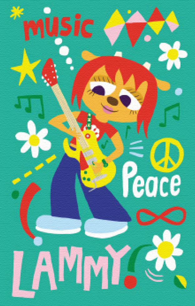 ロドニー・A・グリーンブラット 絵画 (版画/キャンバスジクレー) Lammy