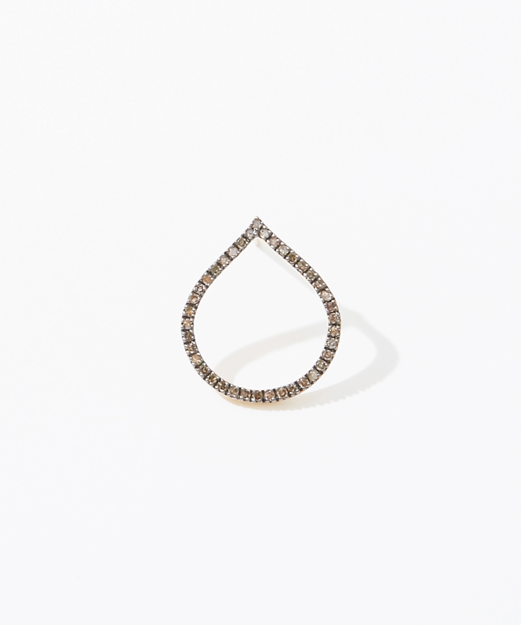 lotus] petal diamonds pierced earring｜ARTIDA OUD（アルティーダ