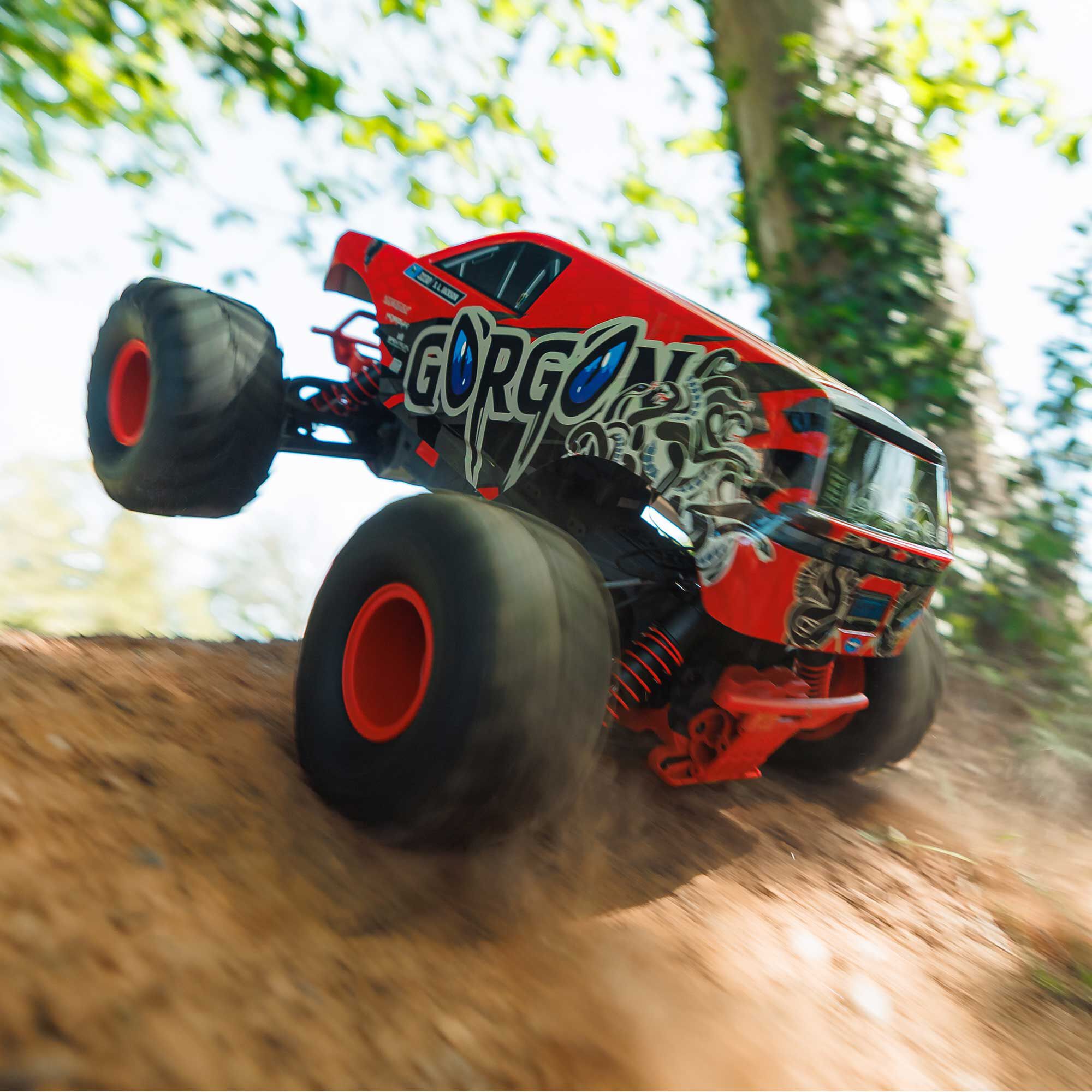 1/10 GORGON 2WD RTR Brushed Monster Truck (Battery & Charger